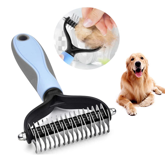 Shedding Be Gone! Professional Pet Deshedding Brush